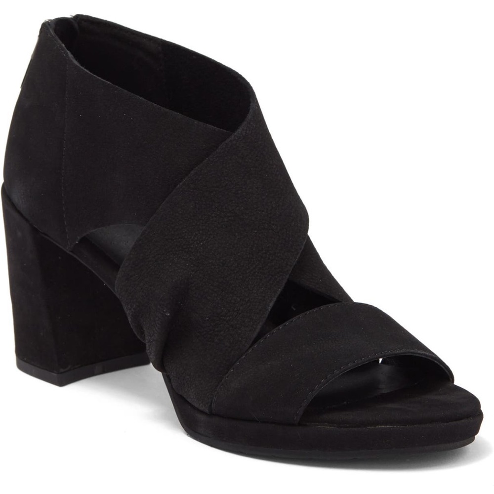 Eileen Fisher Marla Block Heel Sandal; Size 9.5